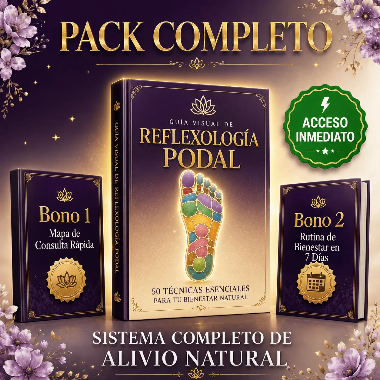 Guía Visual de Reflexología Podal